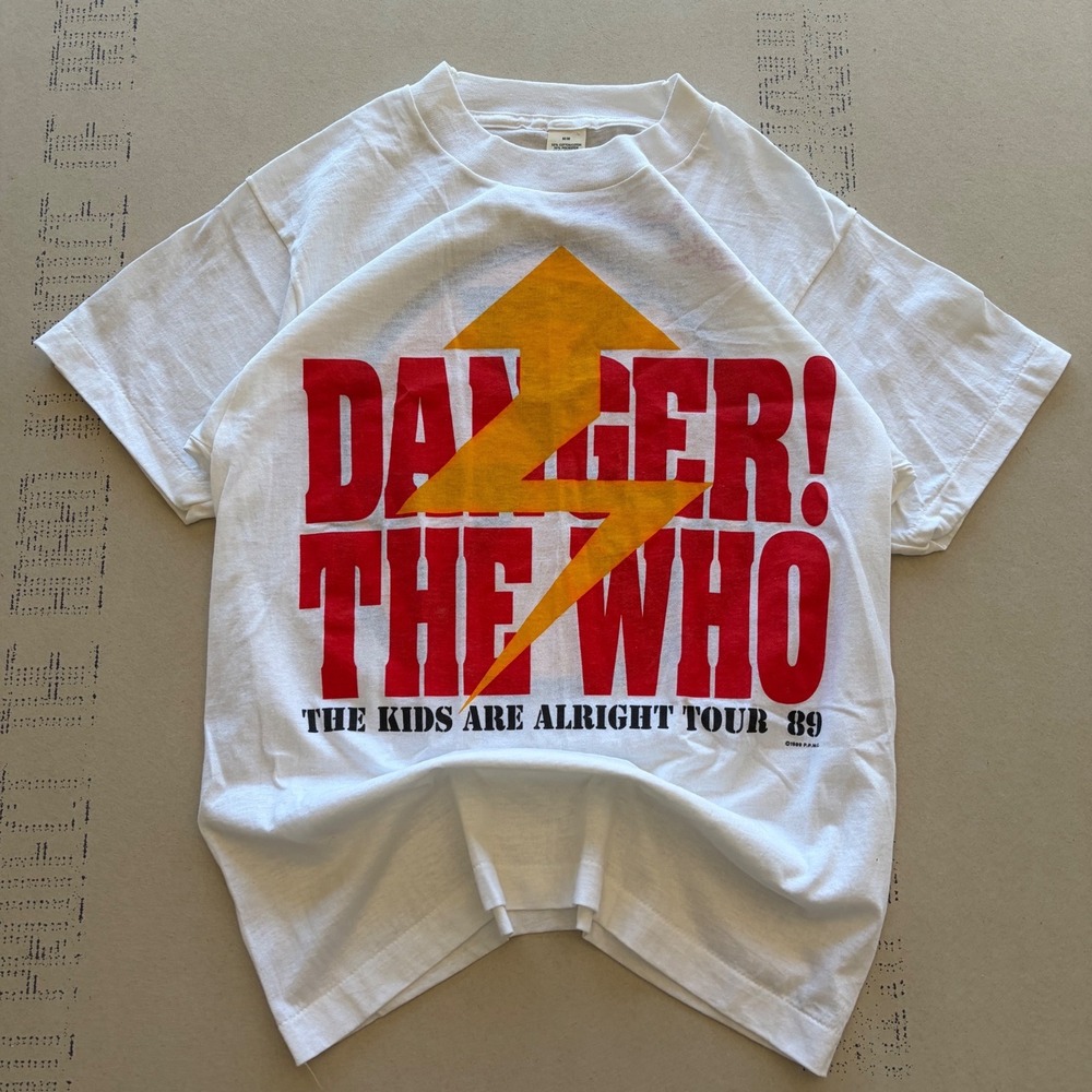 Vintage 80s The Who Band T-shirt - Picture 1 of 6